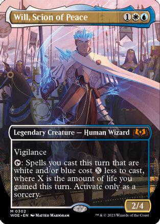 Will, Scion of Peace [Borderless] #302 Magic Wilds of Eldraine