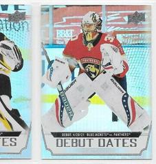 Spencer Knight Hockey Cards 2022 Upper Deck Debut Dates Prices