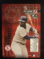 Carl Everett #66 Baseball Cards 2001 MLB Showdown Prices