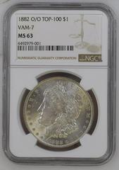 1882 O/O [VAM-7] Coins Morgan Dollar Prices