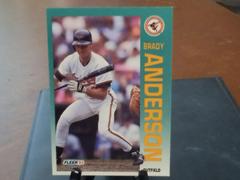 Brady Anderson #1 Baseball Cards 1992 Fleer Prices