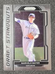 Marcelo Mayer Baseball Cards 2021 Panini Prizm Draft Picks Standouts Prices