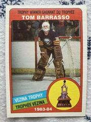 Tom Barrasso [Calder Trophy] Hockey Cards 1984 O-Pee-Chee Prices