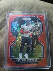 Jeffery Simmons [Prizm] #5 Football Cards 2021 Panini Prizm No Huddle Prices