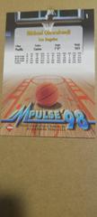 Reverse | Michael Olowokandi Basketball Cards 1998 Collectors Edge Impulse