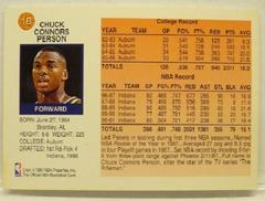 1991 Hoops #18 Chuck Person Reverse | Chuck Person Basketball Cards 1991 Hoops McDonalds