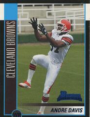 Andre Davis #120 Football Cards 2002 Bowman Prices