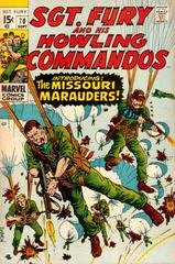 Sgt. Fury and His Howling Commandos #70 (1969) Comic Books Sgt. Fury and His Howling Commandos Prices