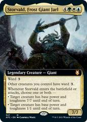 Storvald, Frost Giant Jarl [Extended Art] Magic Adventures in the Forgotten Realms Commander Prices