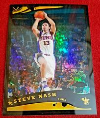 Steve Nash [Black Refractor] Basketball Cards 2005 Topps Chrome Prices