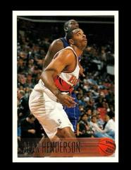 Alan Henderson #86 Basketball Cards 1996 Topps Prices