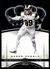 Aaron Donald #75 Football Cards 2017 Panini Crown Royale Prices