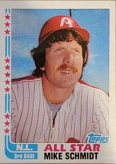Mike Schmidt #339 Baseball Cards 1982 Topps Prices