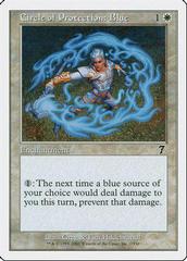 Circle of Protection: Blue [Foil] Magic 7th Edition Prices