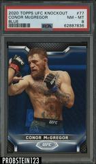 Conor McGregor [Blue] #77 Ufc Cards 2020 Topps UFC Knockout Prices
