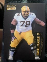 Daniel Faalele #MB-25 Football Cards 2022 Wild Card Matte Black Prices