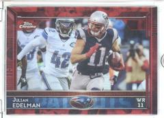 Julian Edelman [Red Refractor] #65 Football Cards 2015 Topps Chrome Prices