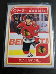 Wyatt Kalynuk #R-18 Hockey Cards 2021 Upper Deck O Pee Chee Glossy Prices