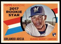 Orlando Arcia Baseball Cards 2017 Topps Archives 1960 Rookie Star Prices