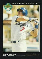 Billy Ashley #281 Baseball Cards 1993 Pinnacle Prices