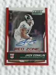 Jack Conklin [Autograph Red Zone] #389 Football Cards 2016 Panini Score Prices