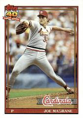 Joe Magrane #185 Baseball Cards 1991 Topps Prices