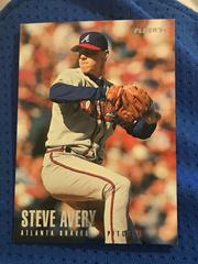 Steve Avery #1 Baseball Cards 1996 Fleer Braves Team Set Prices