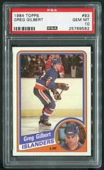 Greg Gilbert #93 Hockey Cards 1984 Topps Prices
