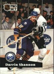 Darrin Shannon Hockey Cards 1991 Pro Set Prices