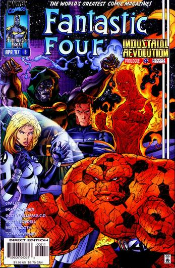 Fantastic Four #6 (1997) Cover Art