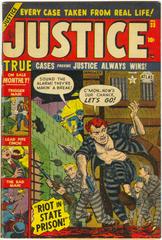 Justice #33 (1953) Comic Books Justice Prices