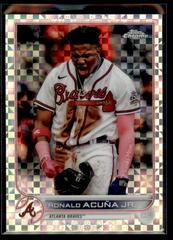 Ronald Acuna Jr. [Xfractor] Baseball Cards 2022 Topps Chrome Prices