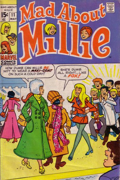 Mad About Millie #11 (1970) Comic Books Mad About Millie