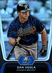 Dan Uggla #63 Baseball Cards 2012 Bowman Platinum Prices