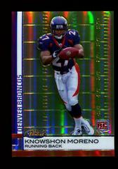 Knowshon Moreno [Refractor] #90 Football Cards 2009 Topps Finest Prices