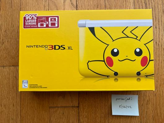 Nintendo 3DS XL Pikachu Yellow photo