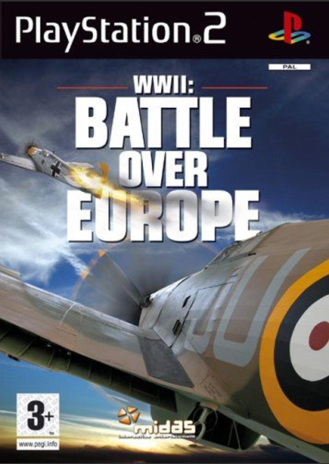 WWII: Battle over Europe PAL Playstation 2