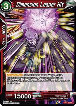 Dimension Leaper Hit [Foil] TB1-009 Dragon Ball Super The Tournament of Power