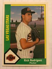 Rich Rodriguez Baseball Cards 1990 CMC Las Vegas Stars Prices