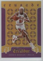 Dennis Rodman [Purple] #93 Basketball Cards 2015 Panini Excalibur Crusade Prices