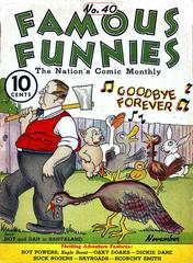 Famous Funnies #40 (1937) Comic Books Famous Funnies Prices