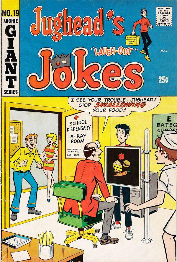 Jughead's Jokes #19 (1970) Comic Books Jughead's Jokes