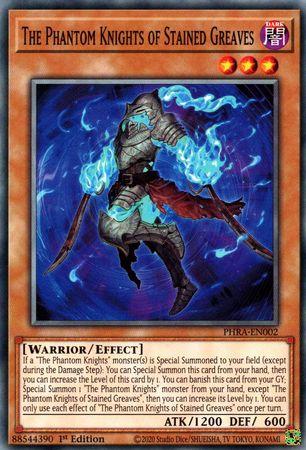 The Phantom Knights of Stained Greaves [1st Edition] PHRA-EN002 YuGiOh Phantom Rage