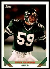 Kyle Clifton #11 Football Cards 1993 Topps Prices