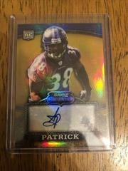 Allen Patrick [Gold Rookie Autograph] #124 Football Cards 2008 Bowman Sterling Prices