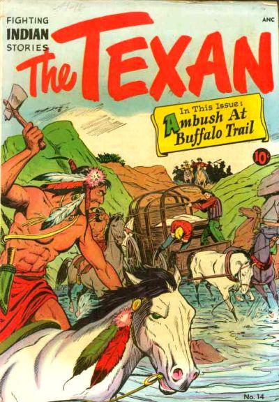 The Texan #14 (1951) Comic Books The Texan