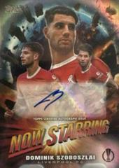 Dominik Szoboszlai #NSA-DS Soccer Cards 2023 Topps UEFA Club Now Starring Autograph Prices
