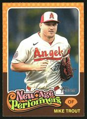 Mike Trout #NAP-3 Baseball Cards 2024 Topps Heritage New Age Performer Prices