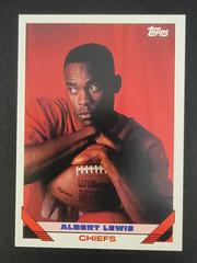 Albert Lewis #224 Football Cards 1993 Topps Prices