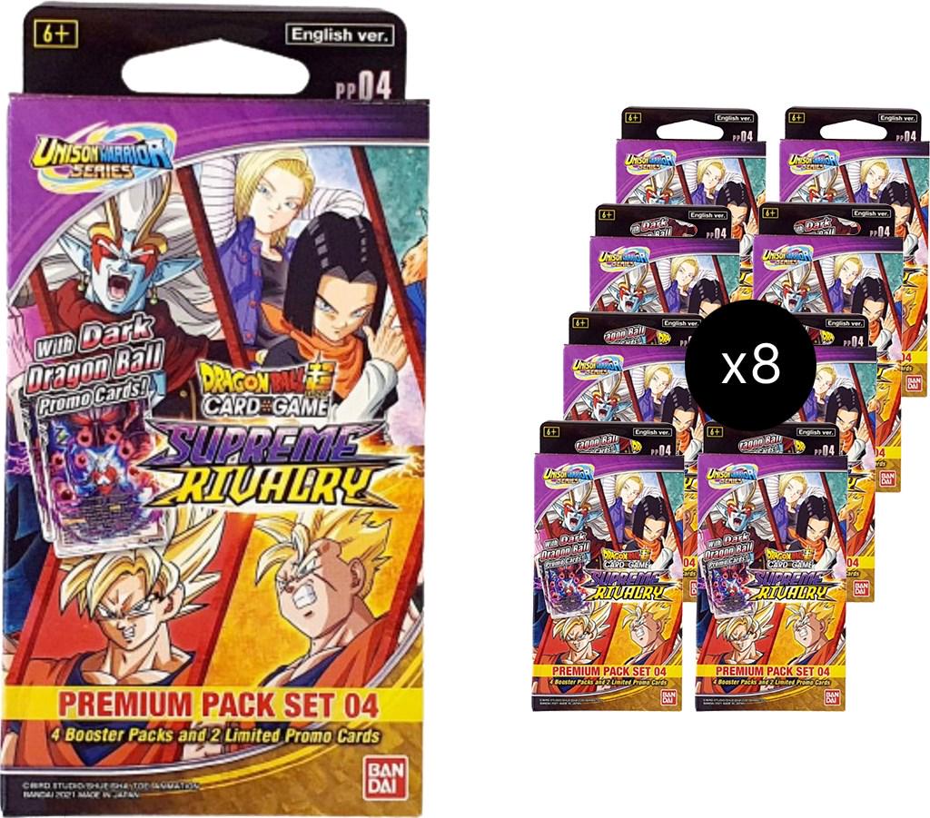 Supreme Rivalry Premium Pack Set 04 Display  Dragon Ball Super Supreme Rivalry